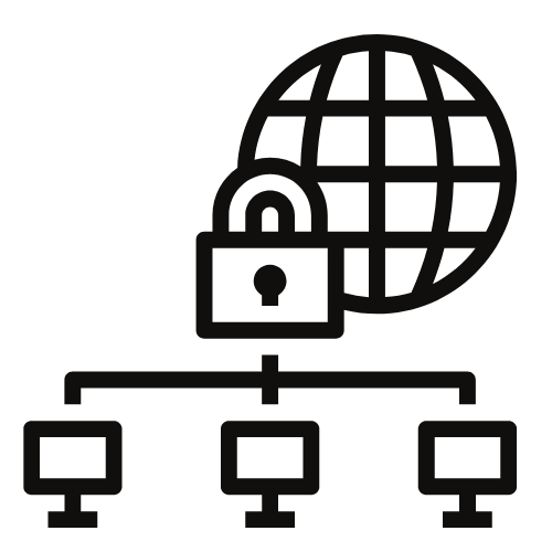 cybersecurity Externe netwerk penetratietesten icon